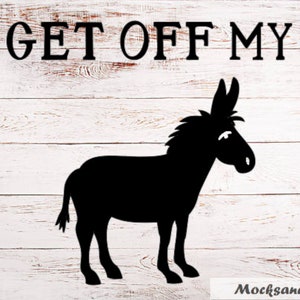 Descendre mon fichier Ass cut, impression sublimation, fichier coupé HTV, Pays svg, Donkey svg