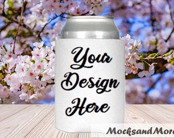 Can cooler mockup png image file