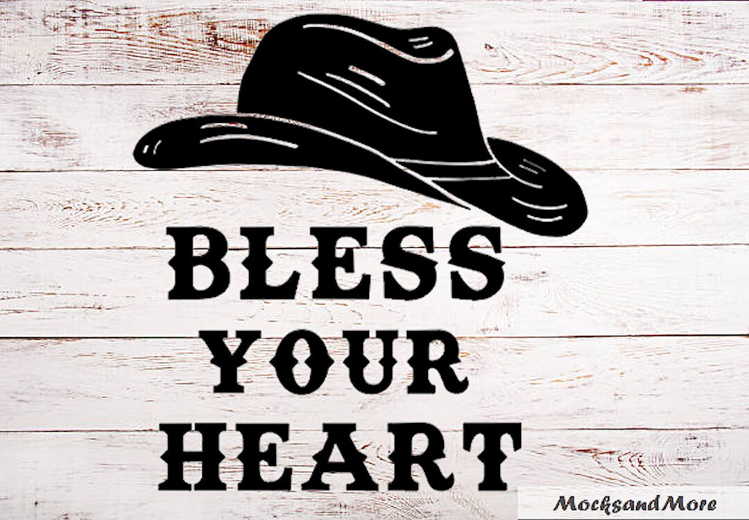 Bless Your Heart Printable Sublimation, Girls Country Svg , Sublimation ...