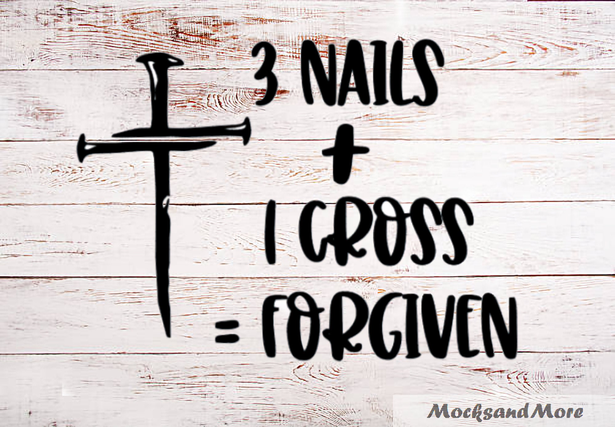 1 Cross Plus 3 Nails Equals Forgiveness T Shirt 1 Cross Plus 3 Nails Equals Forgiveness T Shirt