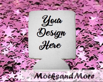 Can cooler mockup png image file