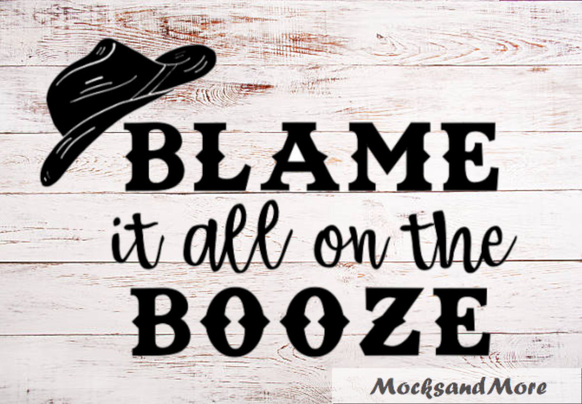 Blame It All on the Booze SVG, Vinyl Cut File, Booze SVG File