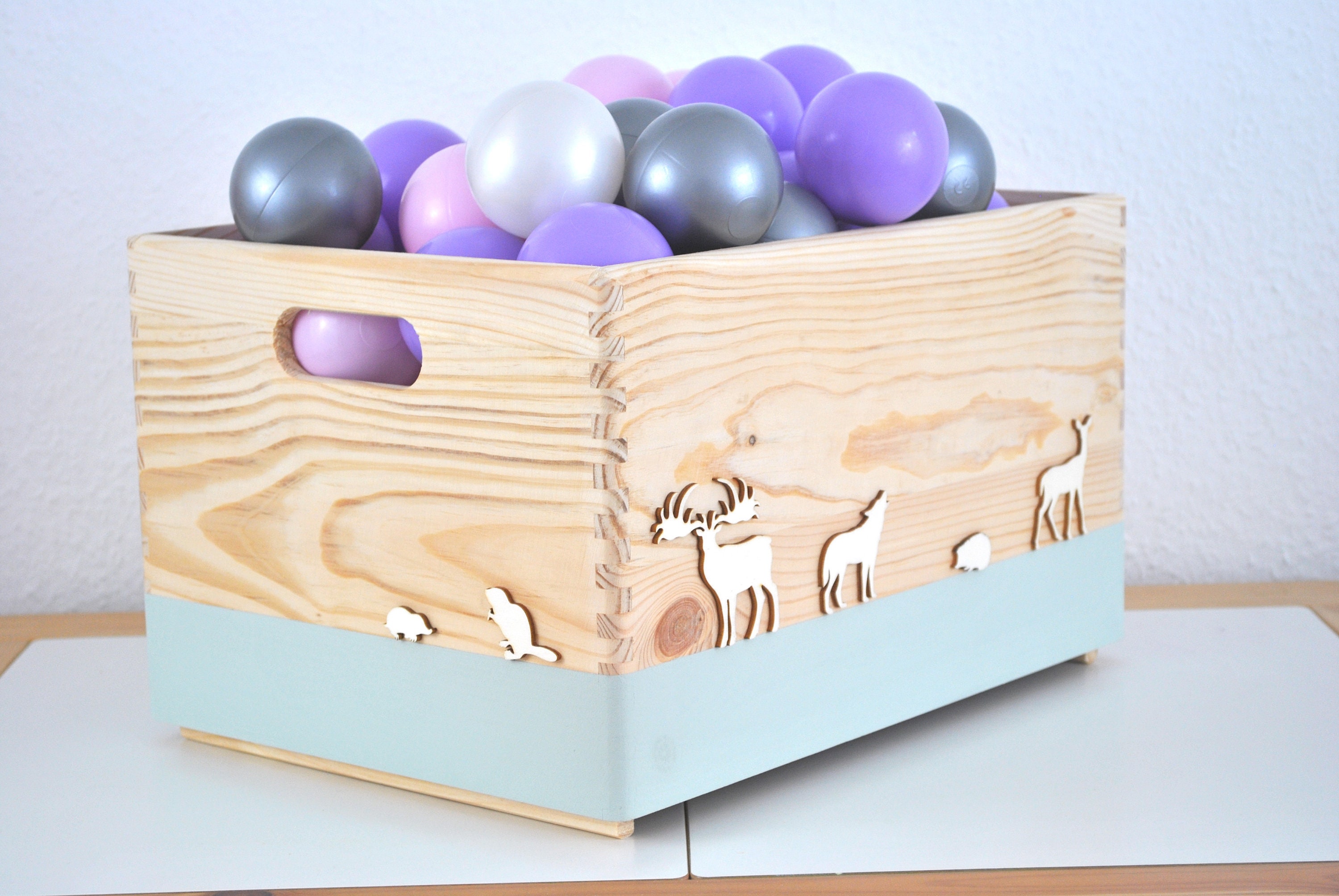 Spielzeugkiste Spielkiste Deko Kinderzimmer Aufbewahrung | Etsy