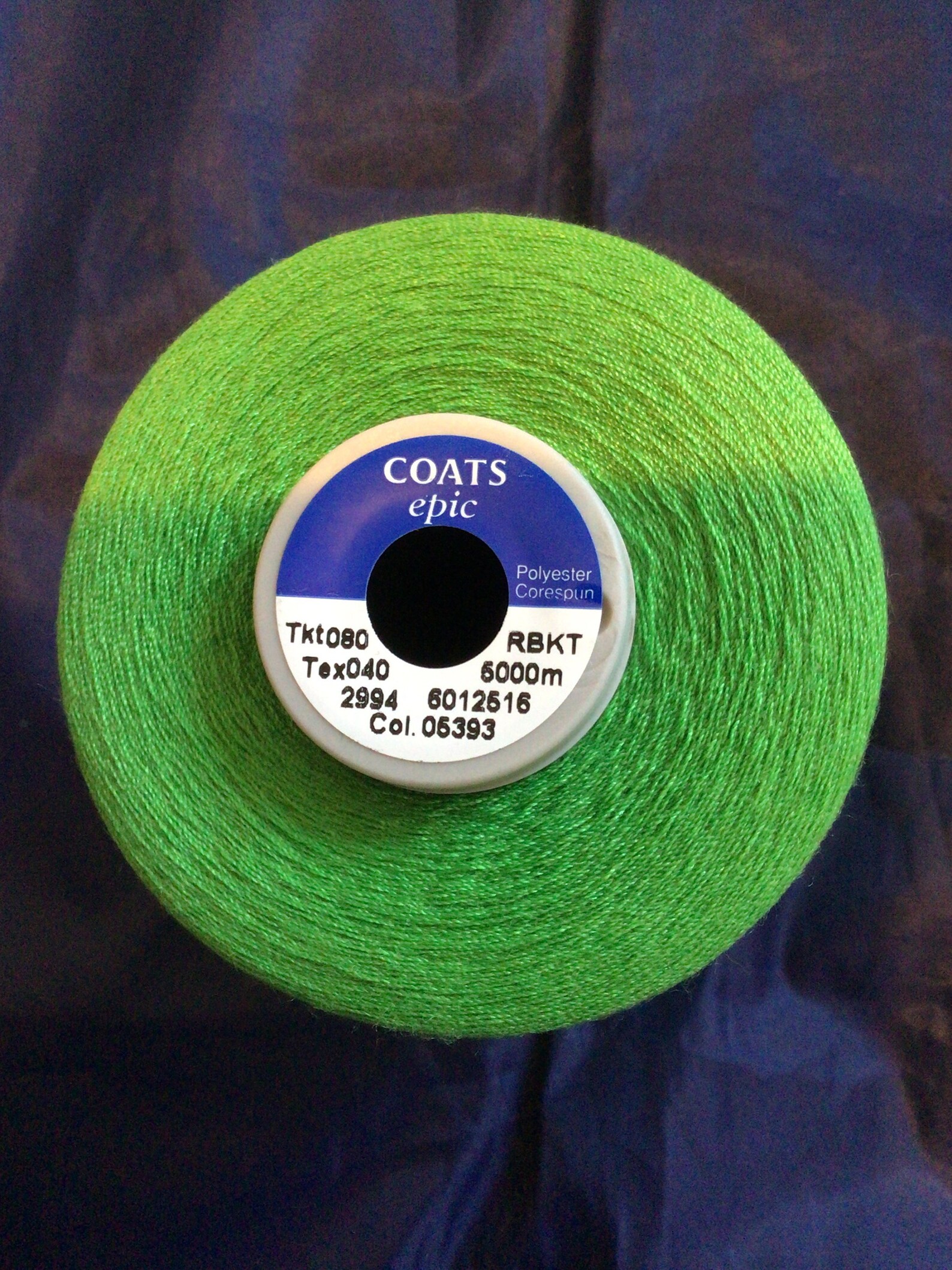 Coats Epic sewing thread 5000 metre Tkt 080 Tex 040 colour Etsy