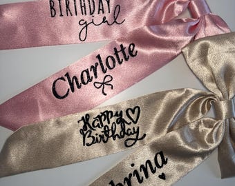 BIRTHDAY hair bow FASTSHIPPING bff birthday gift