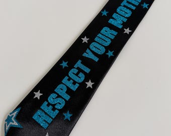 CONCERT GLITTER STROPDAS | respect stars accessoires popmuziek evenement