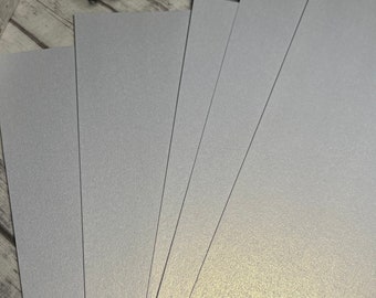 White Shimmer Cardstock, White Shimmer Paper, 65# Cardstock 8.5x11, 5 Sheets