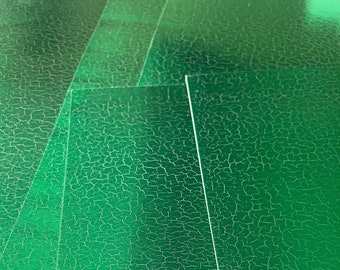 Green Foil Cardstock, Green Foil Paper, 65# Cardstock 8.5x11, 5 Sheets