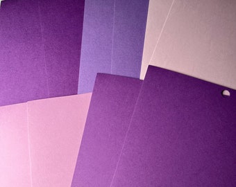 Purple Cardstock, Purple Paper, 65# 6x6, 10 Sheets