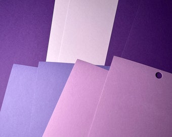 Purple Cardstock, Purple Paper, 65# 4.5x6.5, 10 Sheets
