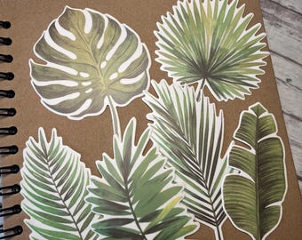 Greenery Stickers, Plant Stickers