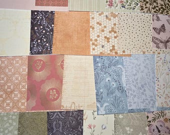 Cardstock, Paper, 6x6, 23 Sheets