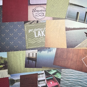Cardstock, Paper, 6x6, 18 Sheets