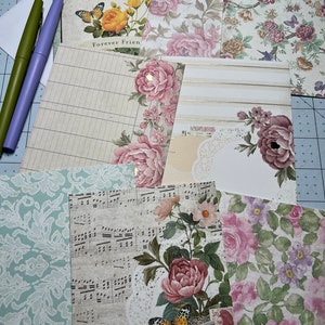 Floral Blank Cards & Envelopes, Note Cards, Stationery, Card Making Blanks