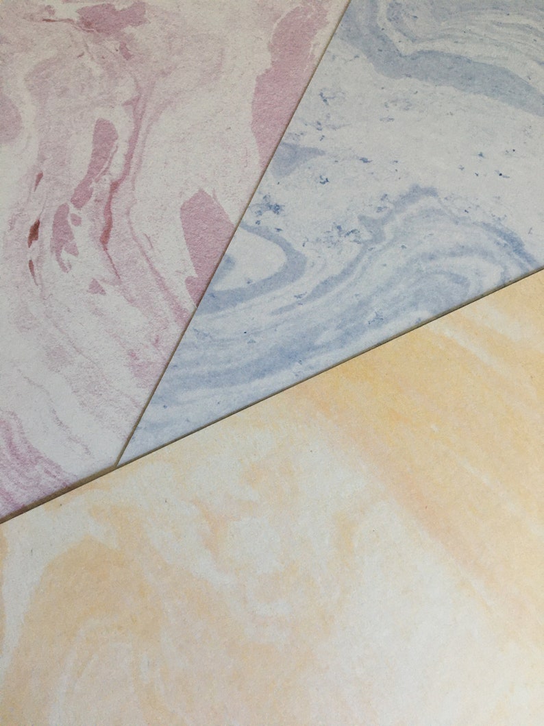 Cardstock Paper Marble Cardstock Marble Paper 8.5x11 5 Etsy