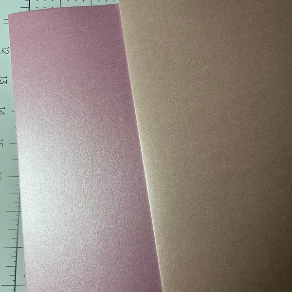 Shimmer Cardstock Etsy