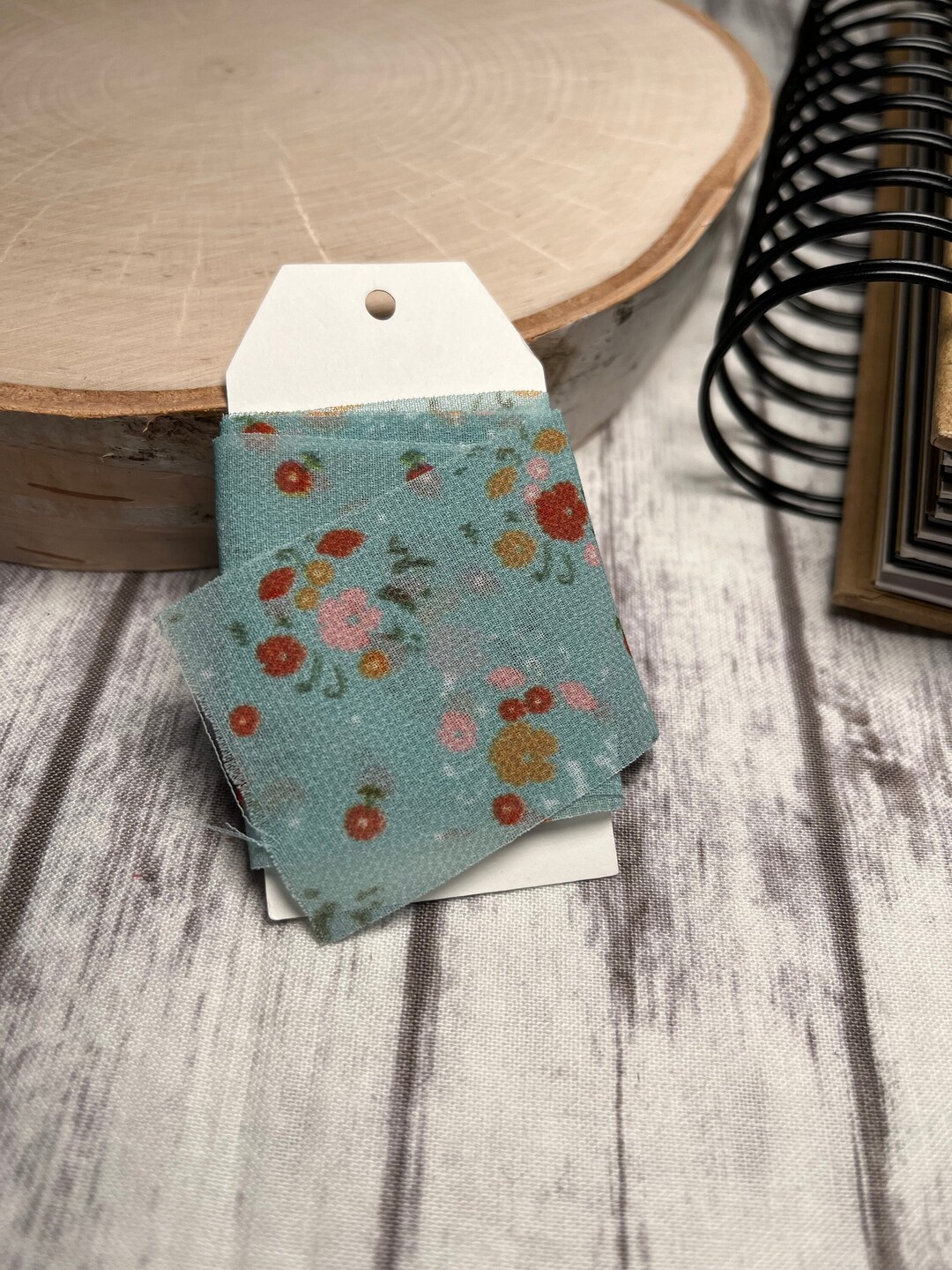 Ribbon Sample | Light Blue Floral Ribbon | 1 Yard Ribbon - Etsy