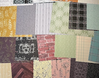 Cardstock, Paper, 6x6, 23 Sheets