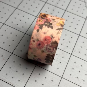 Floral Washi Tape - 1 Roll Washi Tape