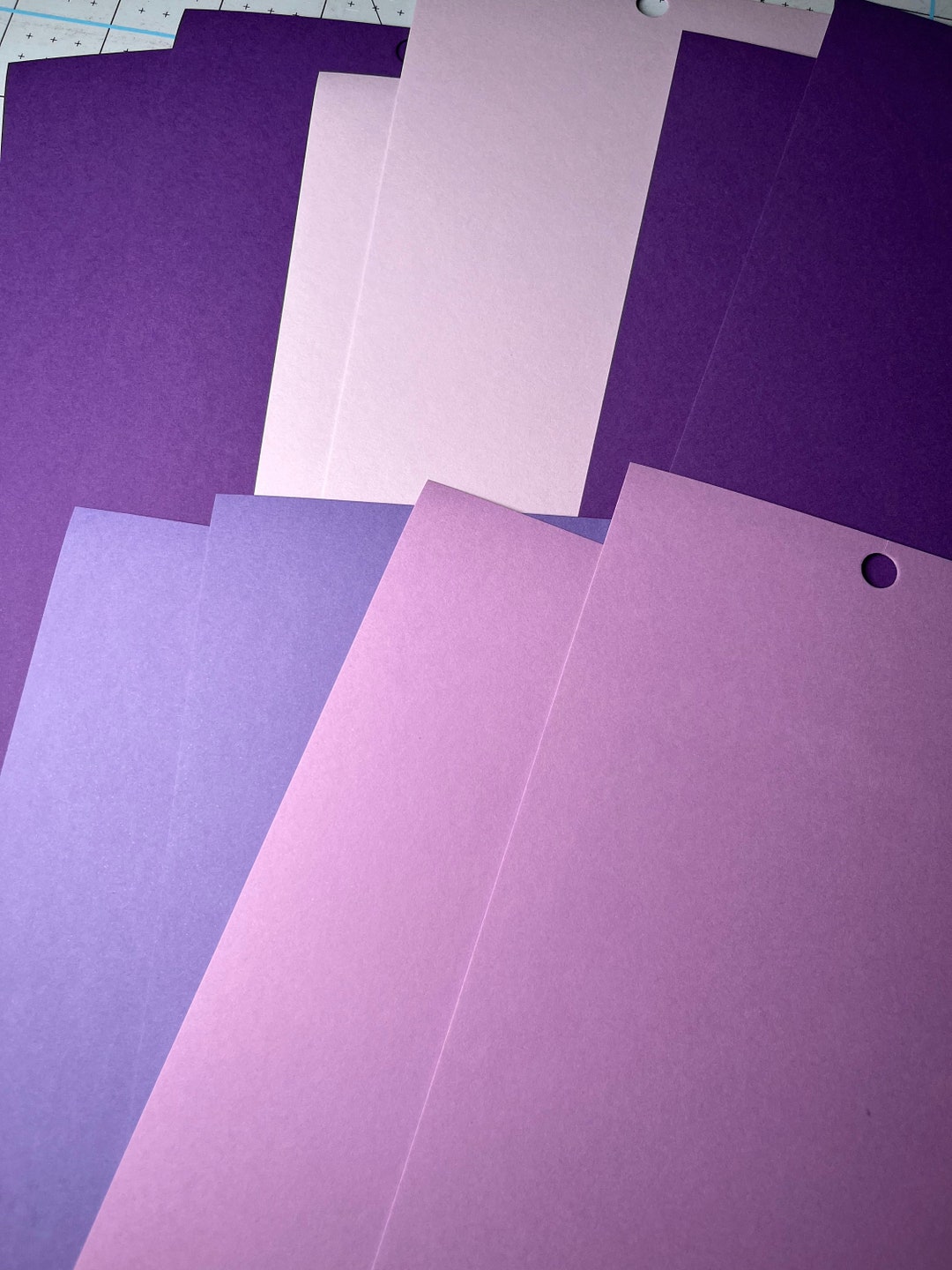 Purple Cardstock, Purple Paper, 65 4.5x6.5, 10 Sheets Etsy