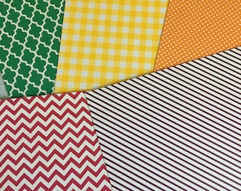 Cardstock, Paper, Heavyweight Cardstock, 110# Paper 8.5x11, 5 Sheets