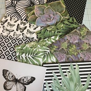 Botanical Blank Cards & Envelopes, Note Cards, Stationery, Card Making Blanks