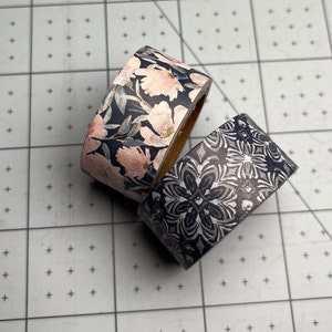 Floral Washi Tape - 2 Rolls Washi Tape