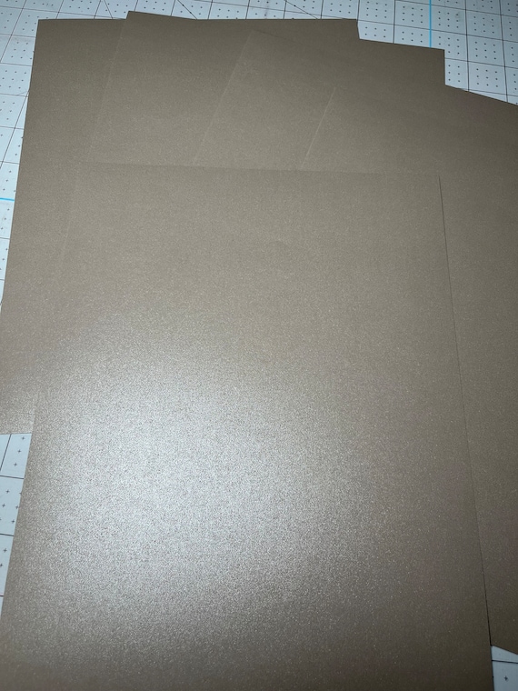 Silver Shimmer Cardstock, Silver Shimmer Paper, 65 Cardstock 8.5x11, 5  Sheets 