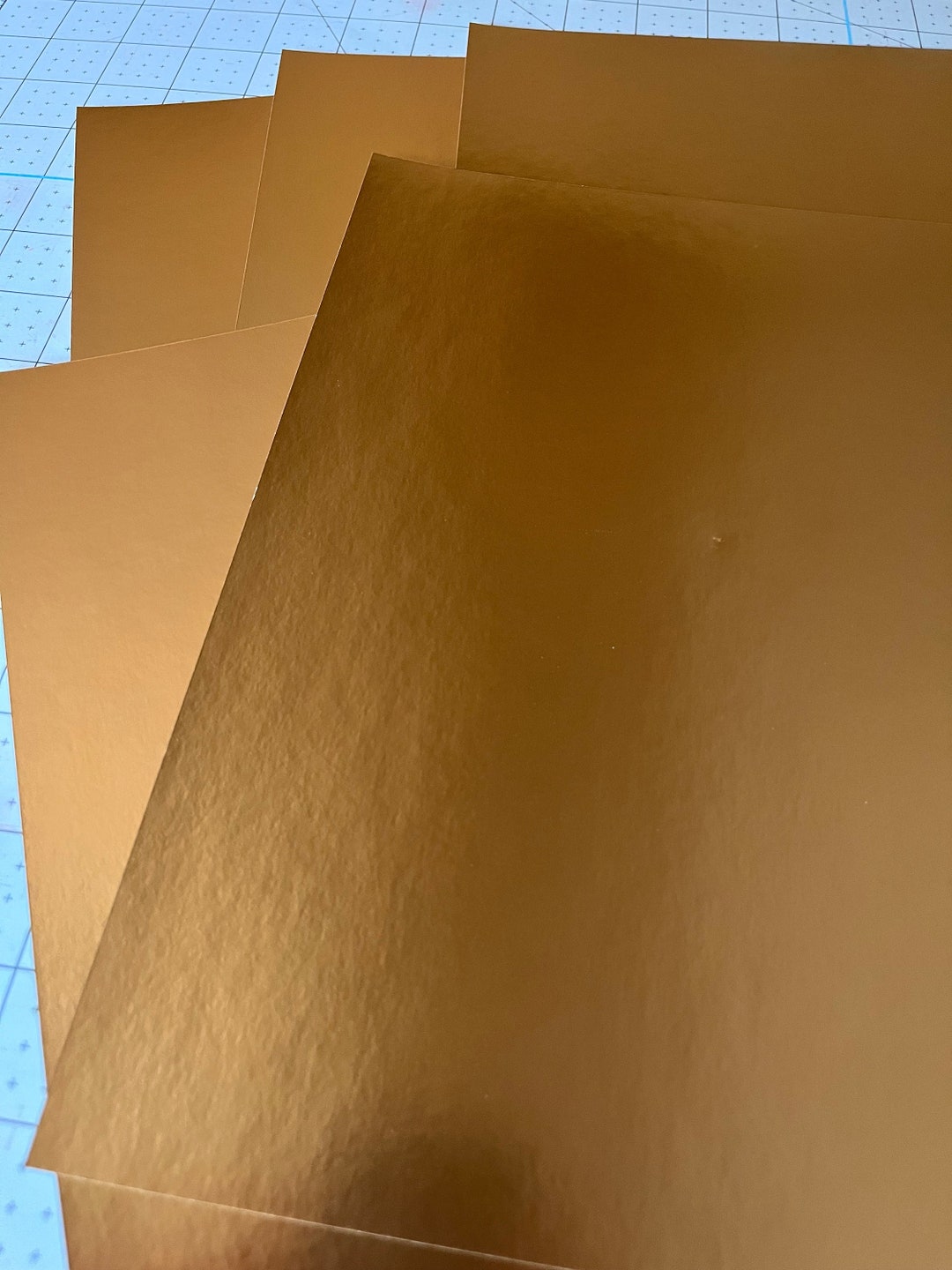 Matte Gold Foil Cardstock, Matte Gold Foil Paper, 65 Cardstock 8.5x11