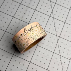 Floral Washi Tape - 1 Roll Washi Tape