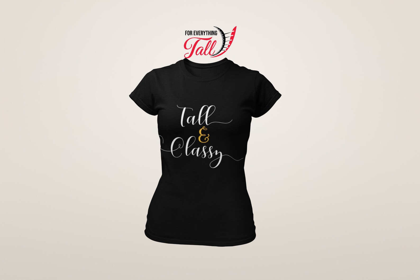 Tall Women Clothing, Graphic Tee, Plus Size, Tall & Classy Tshirt Etsy