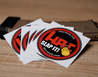 Heavy Recoil Club | 5 pack HRC Slap-It Sticker