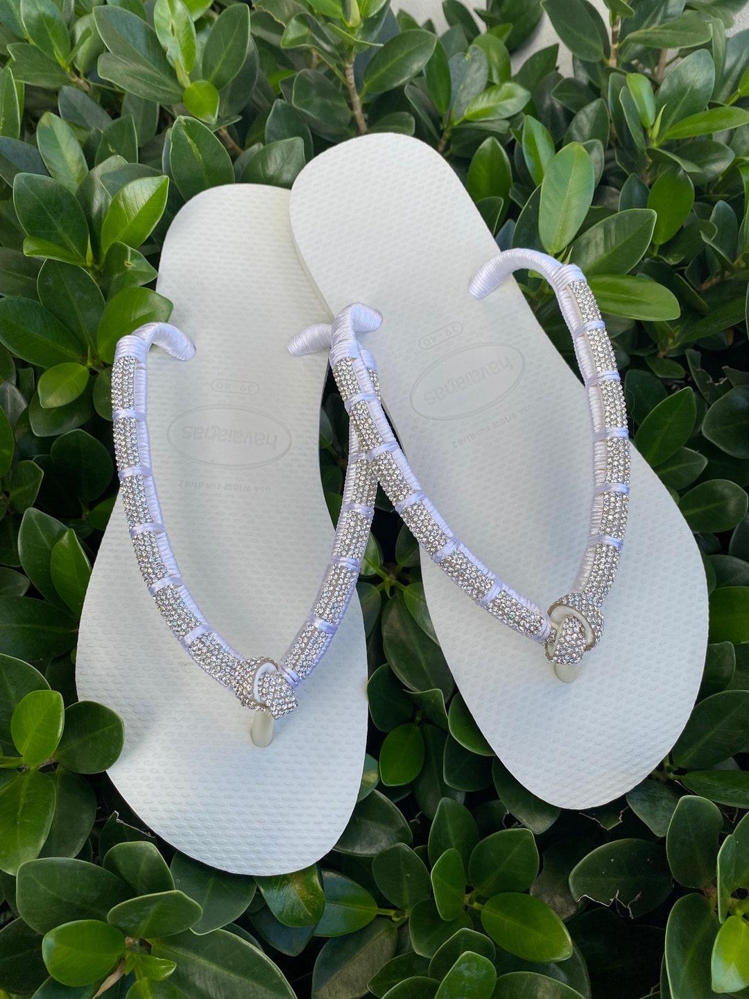 Pearl Rivets Patchwork Flip Flops
