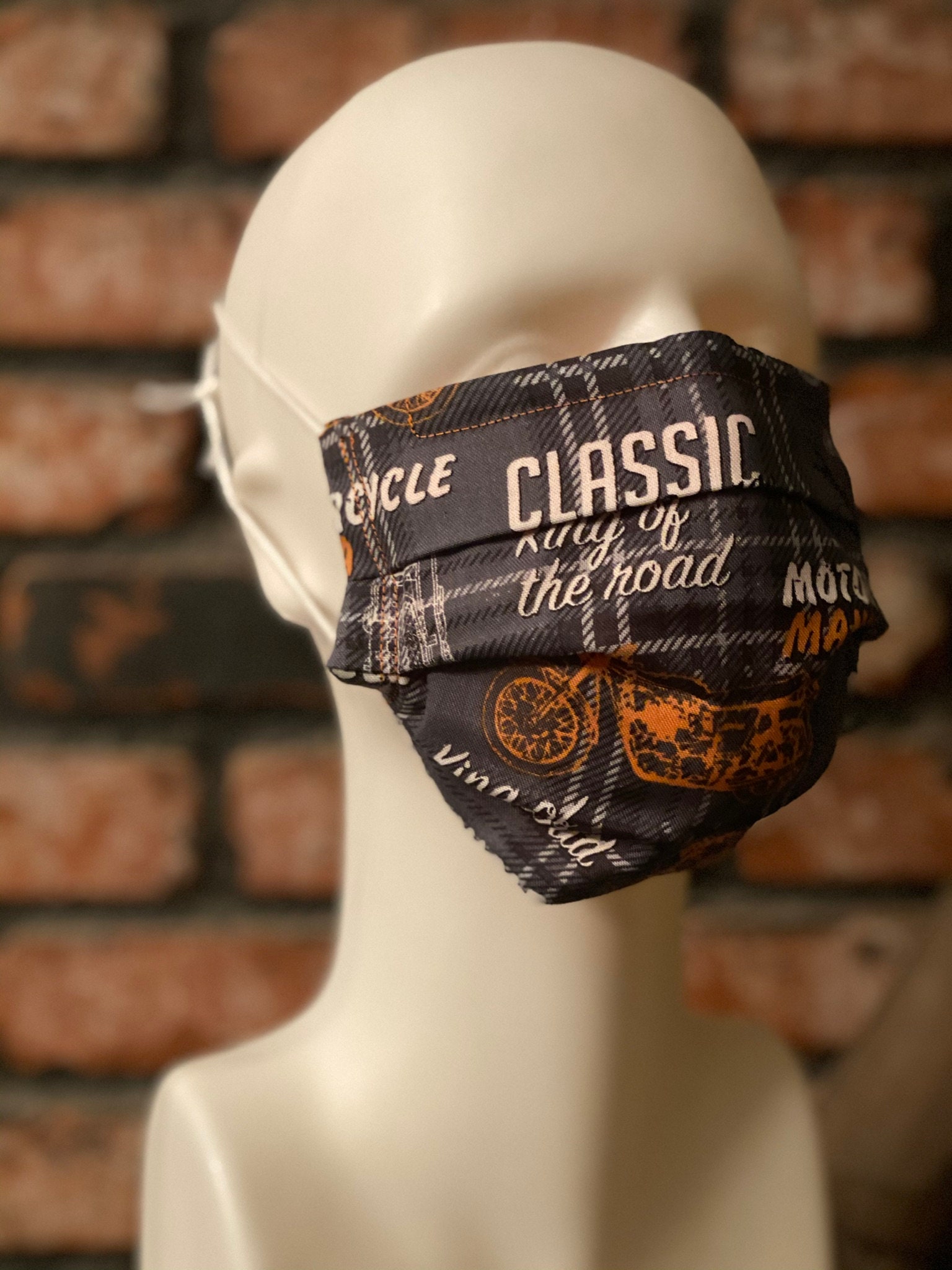 Motorcycle Face Mask Etsy