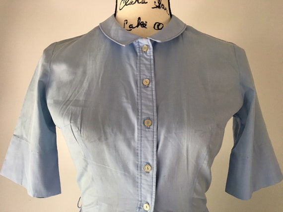VTG Baby Blue Dress Junior Size 7