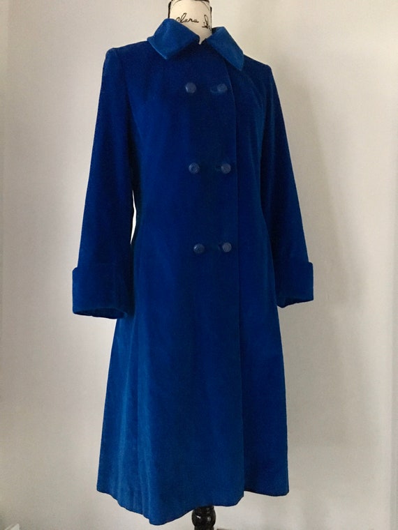 VTG RARE 1960s Surrey Classics Cerulean Royal Blu… - image 9