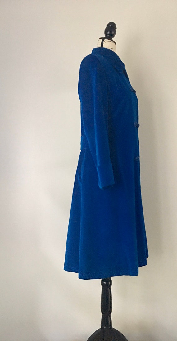 VTG RARE 1960s Surrey Classics Cerulean Royal Blu… - image 3