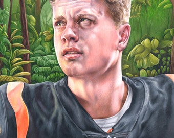 Joe Burrow print