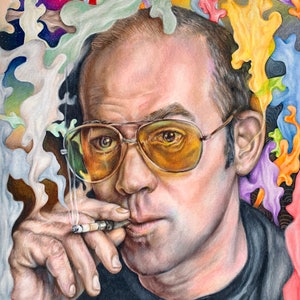 Hunter S Thompson print