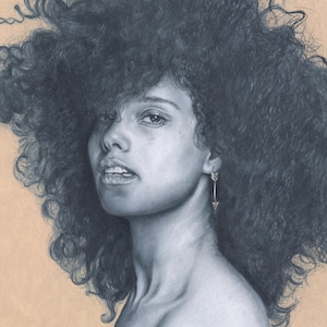 Alicia Keys print