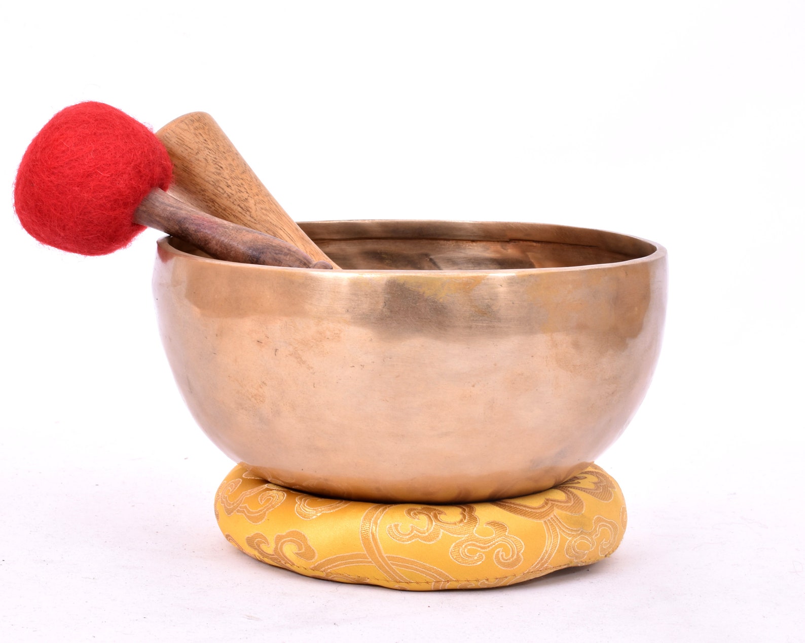 7 Inches Dim Singing Bowl Yoga Bowl With Mallet Deep Sound Etsy UK