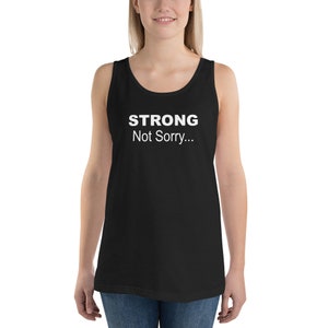 Koszulka treningowa Strong Not Sorry dla kobiet