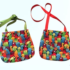 Kids Cross-body Bag - Girls Puppy Purse - Puppy Cross-body Bag - Puppy Purse - Messenger Bag - Birthday Party Favors - Purse for Child