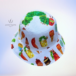 Chapeau Chenille qui fait des trous - Bob Chenille qui fait des trous - Chapeau de soleil Chenille - Cadeau bébé Chenille qui fait des trous - Bob pour tout-petit