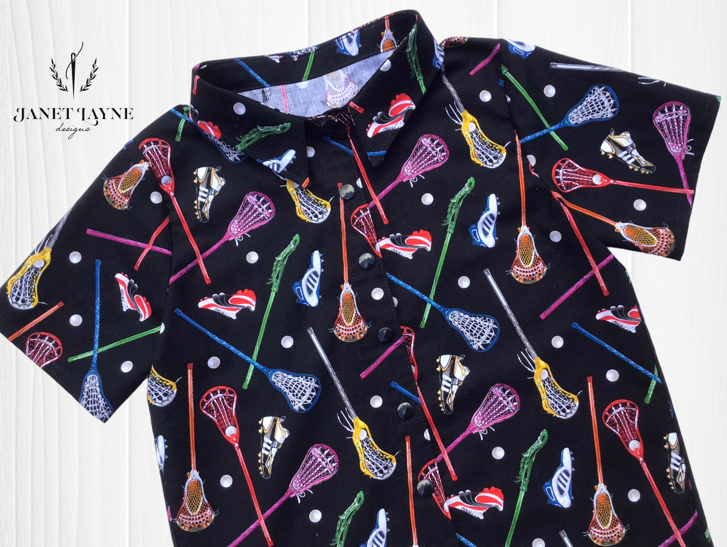 lacrosse dress shirts LACROSSE A-Line Dress