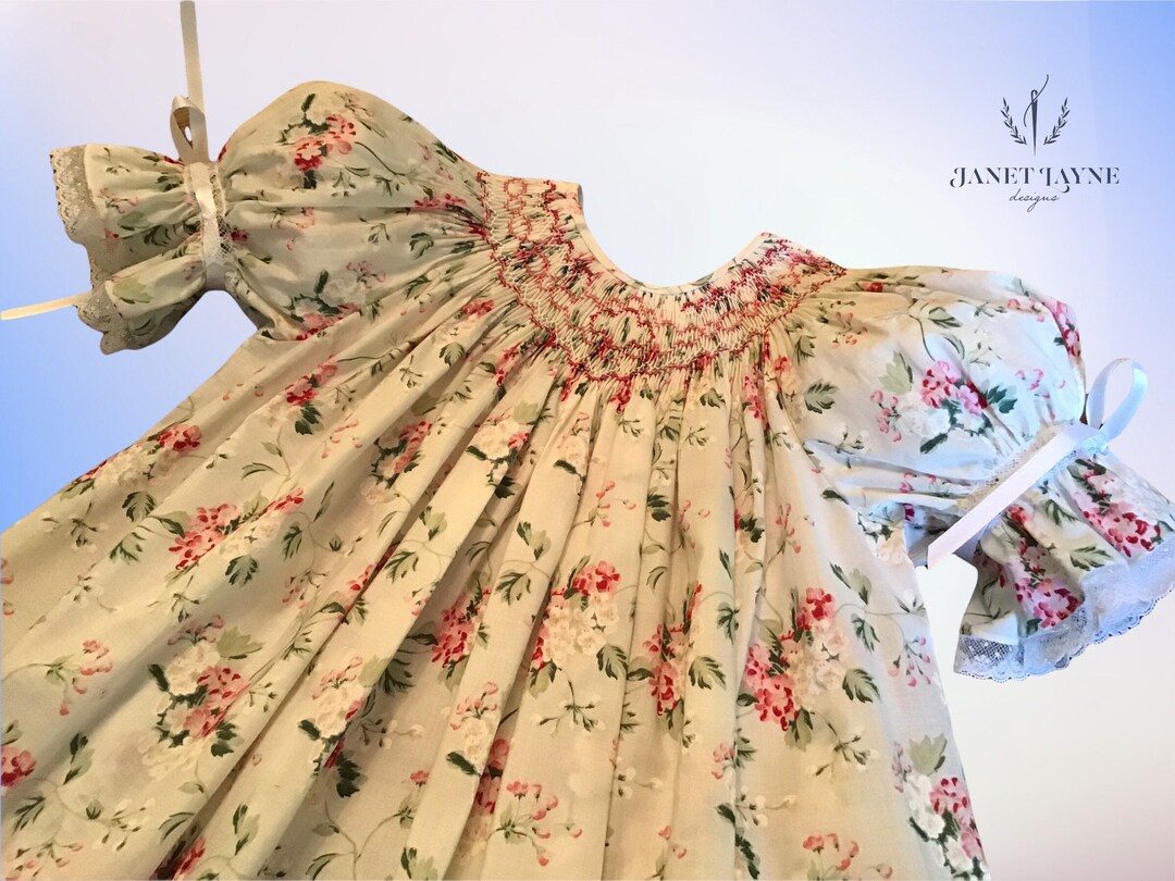 Emma Classic Smocked Bishop Dress main image 1