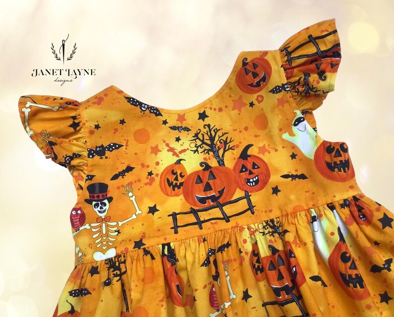 Halloween Romper Halloween Skirted Romper Halloween Bubble Romper Pumpkin Patch Romper Halloween