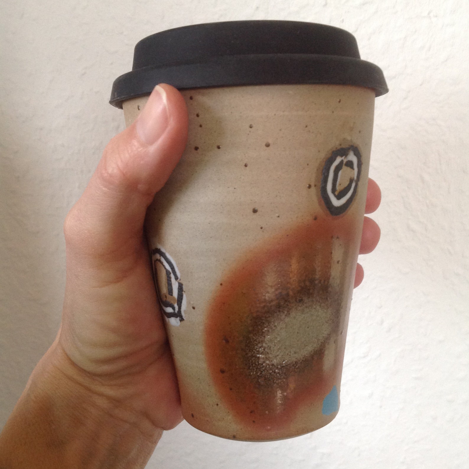 Ceramic coffeetogo mug travel mug for coffee or tea Etsy