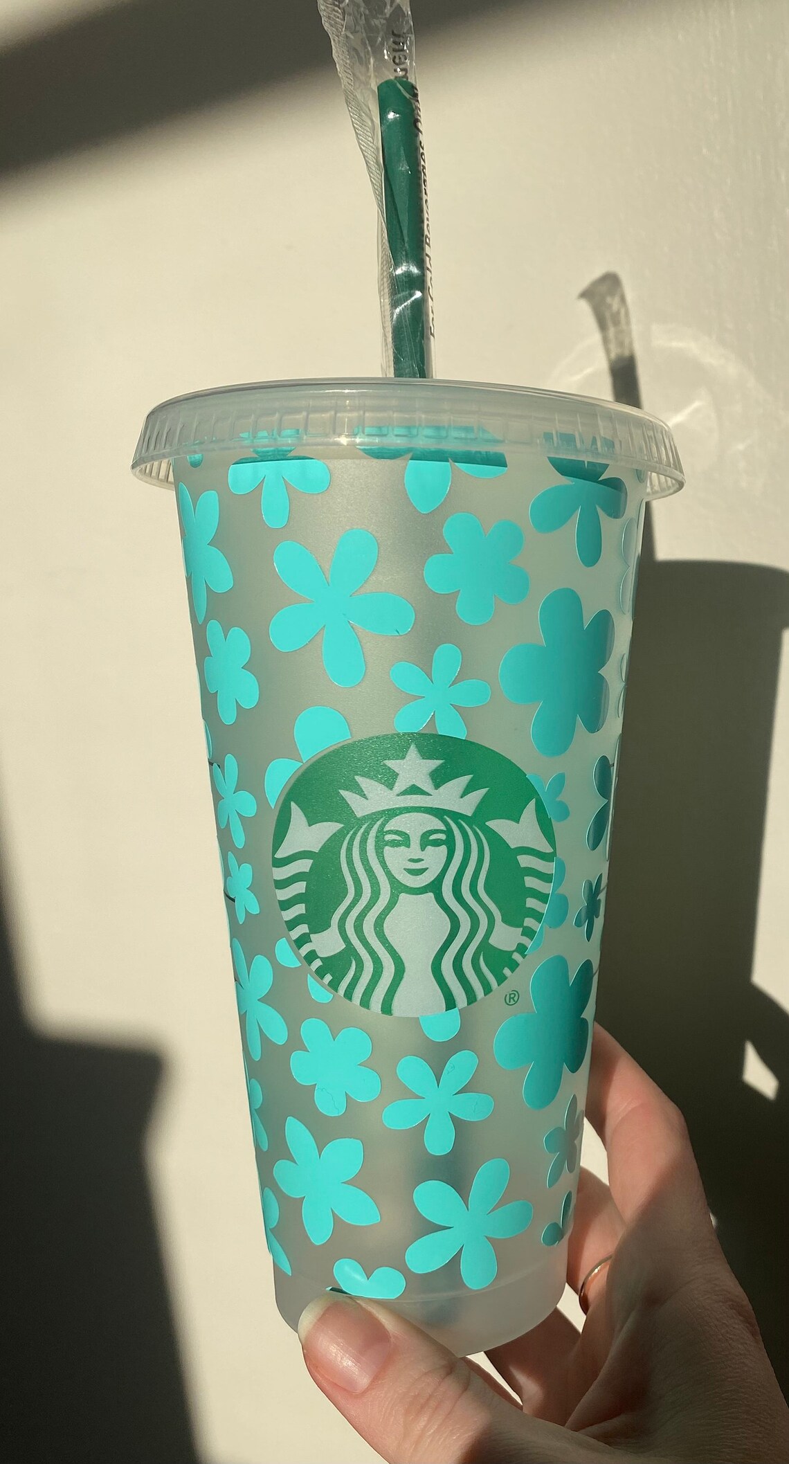 Starbucks Cup Flowers Full Wrap Gift for Coffee Lover Gift Etsy
