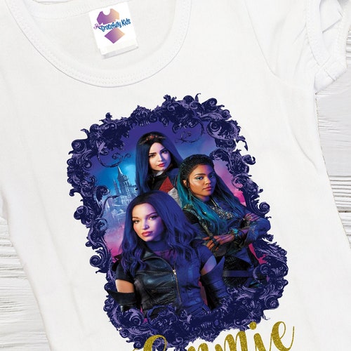 Descendants Inspired Birthday Shirt Personalized Shirts Custom - Etsy